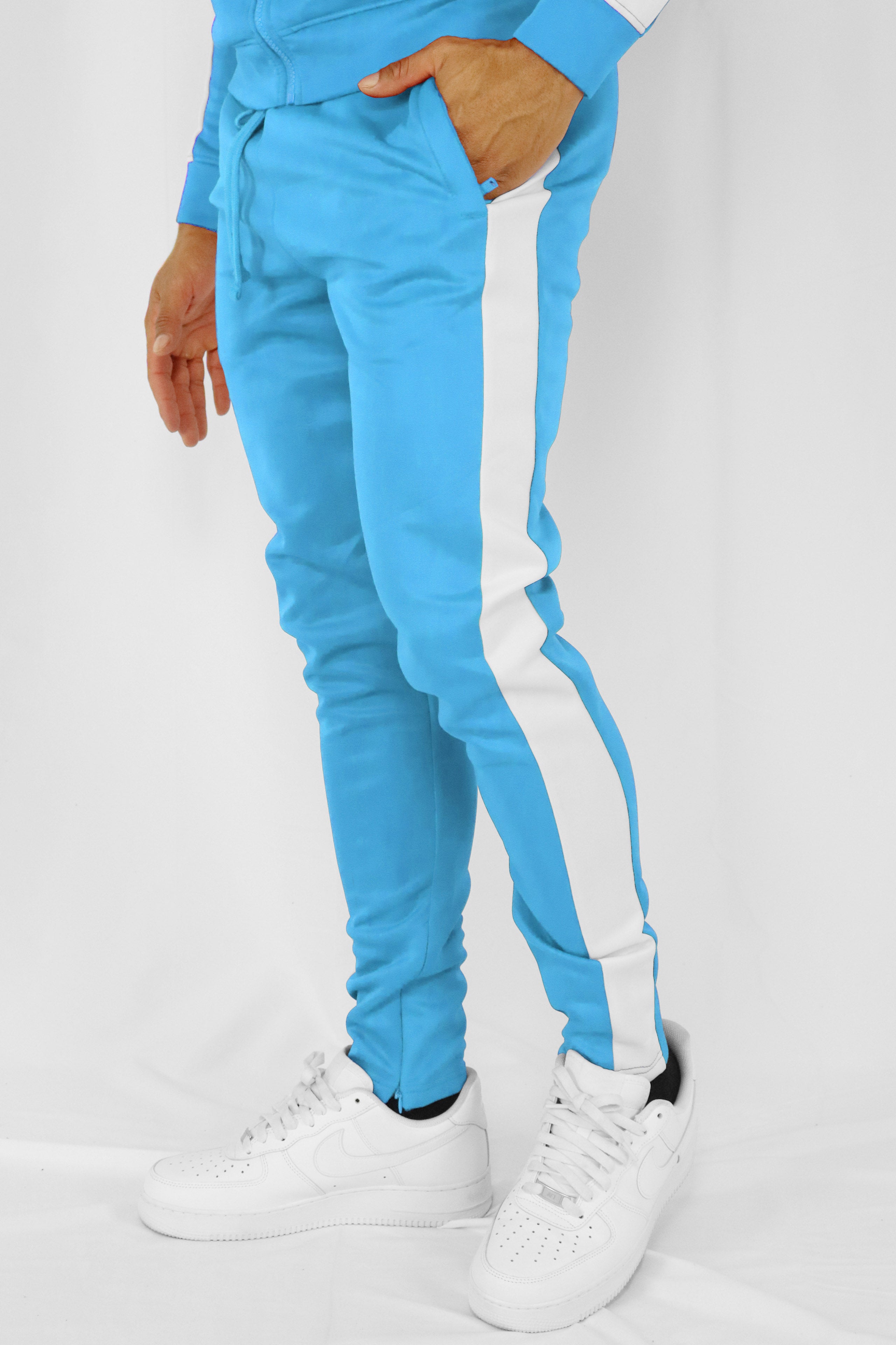 QFABRIX Solid Men Black, Light Blue Track Pants - Buy QFABRIX Solid Men  Black, Light Blue Track Pants Online at Best Prices in India | Flipkart.com